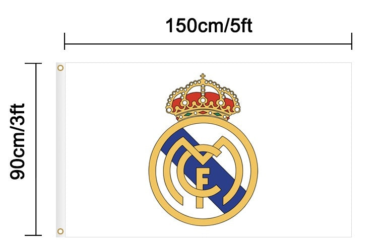 Real madrid flag