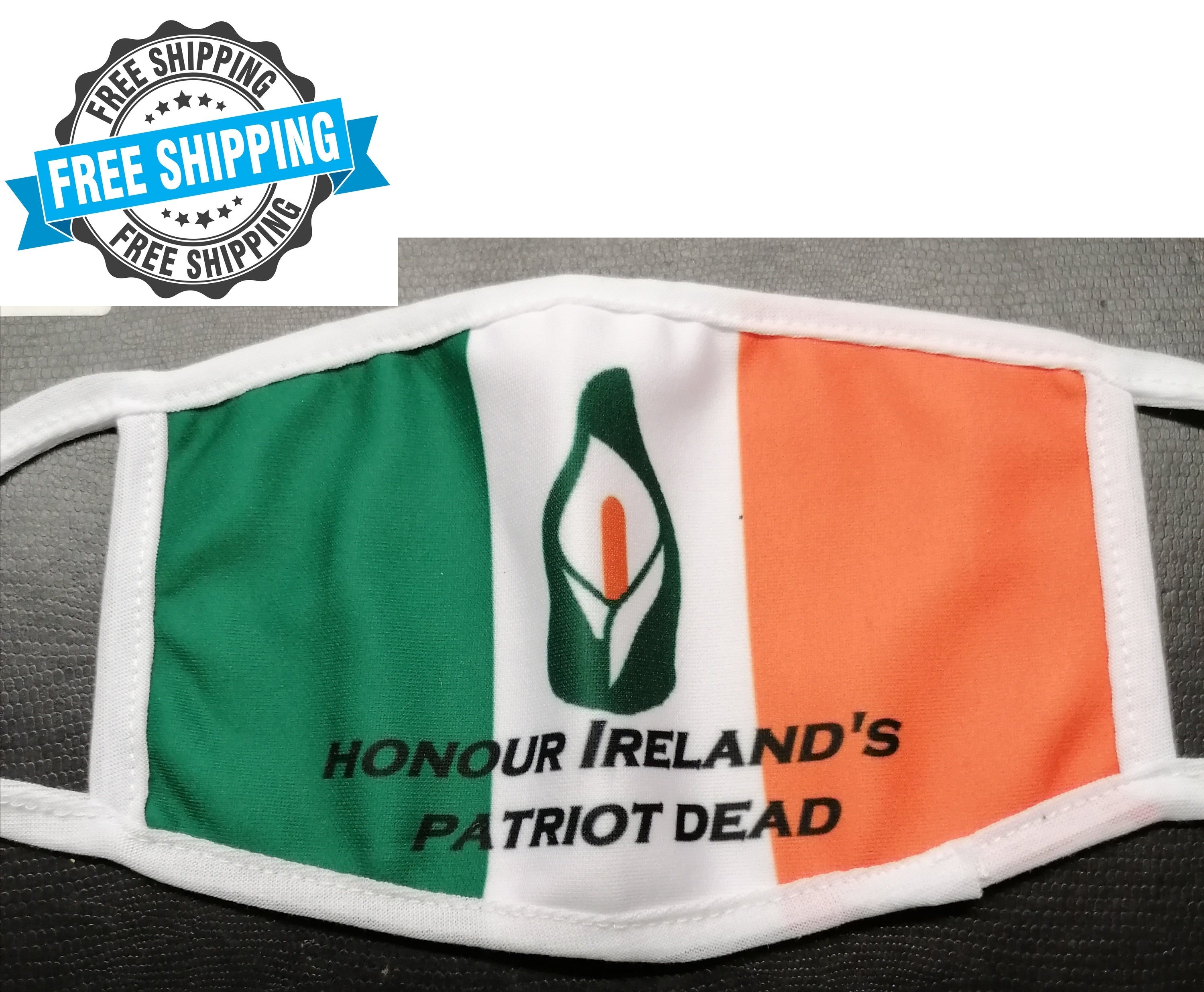 honour irelands patriot dead face mask