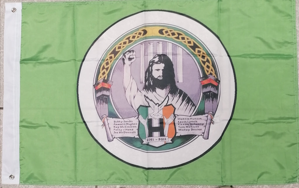 the blanket protest irish flag 1981