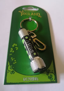 Irish flash light souvenir keyring.