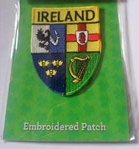 Four provinces Irish embroidered sew on patch.