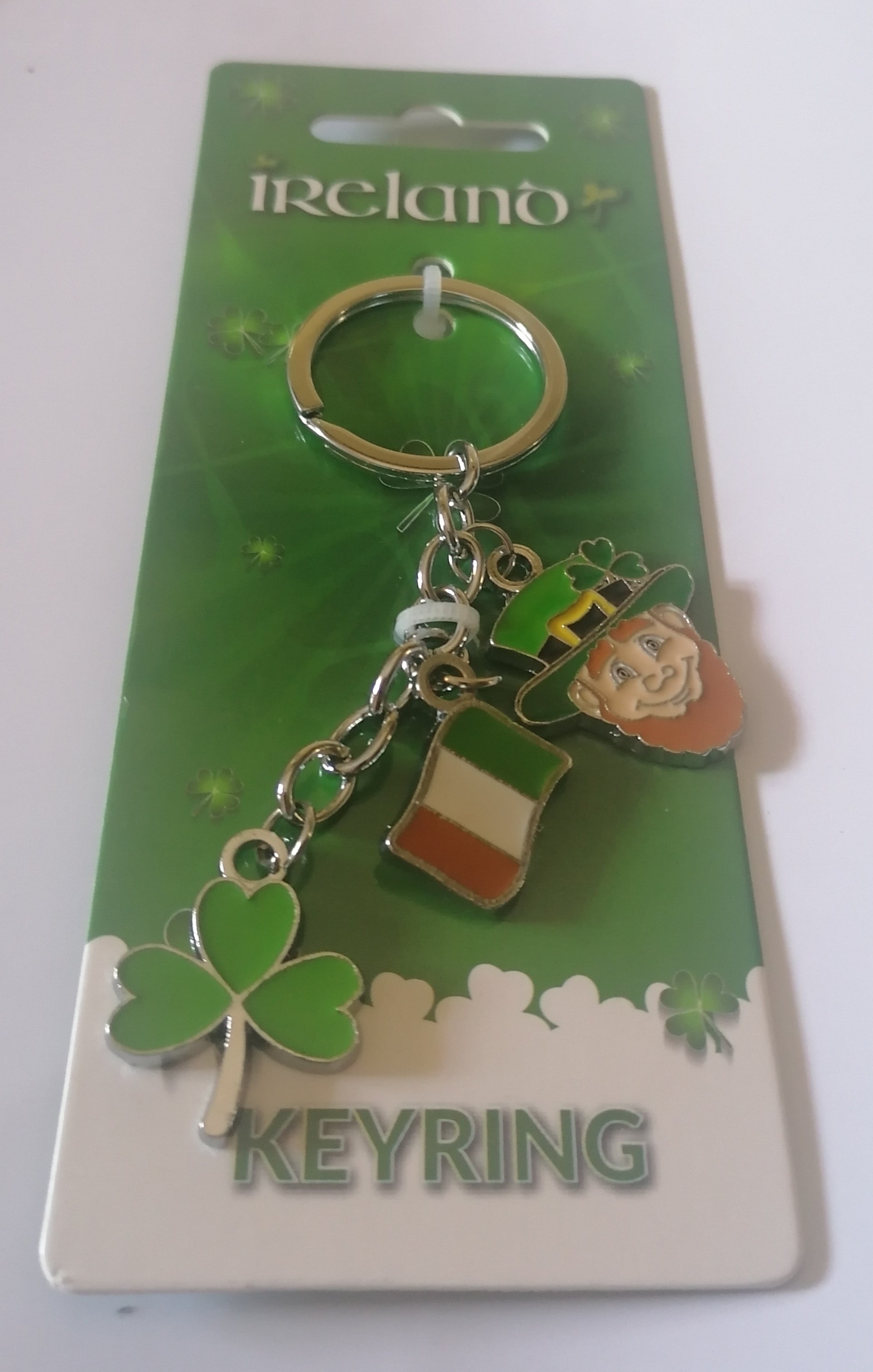 irish charm keyring