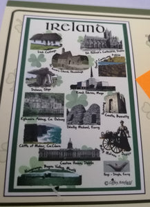 irish souvenir tea towel