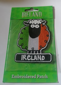 embroidered patch from ireland