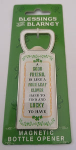 irish souvenir magnetic bottle opener