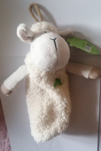 soft plush sheep pencil case