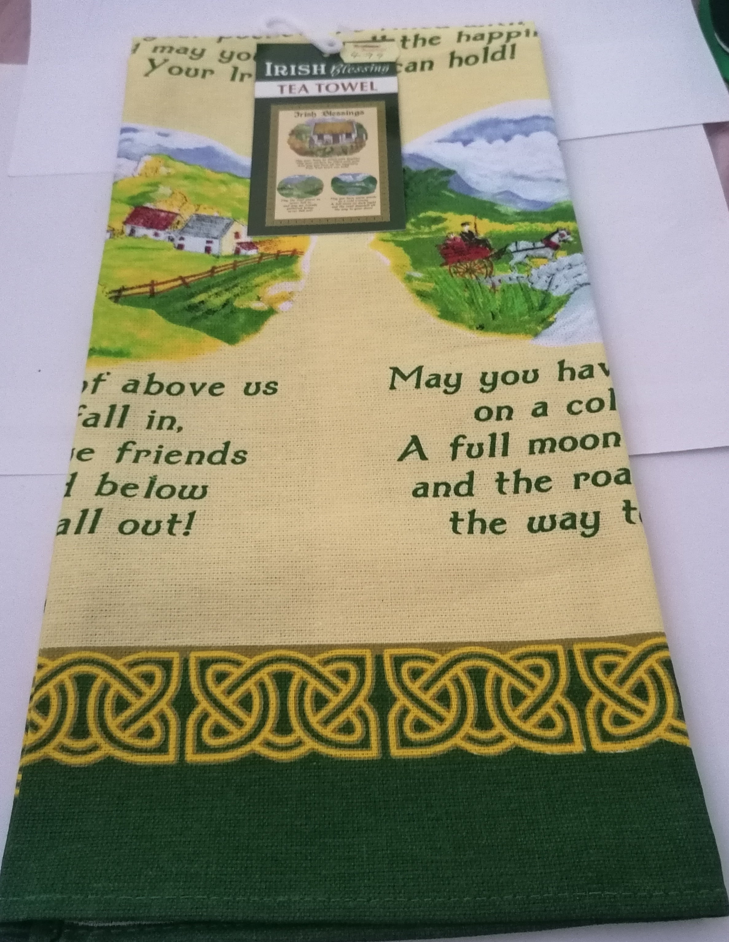 irish tea towel