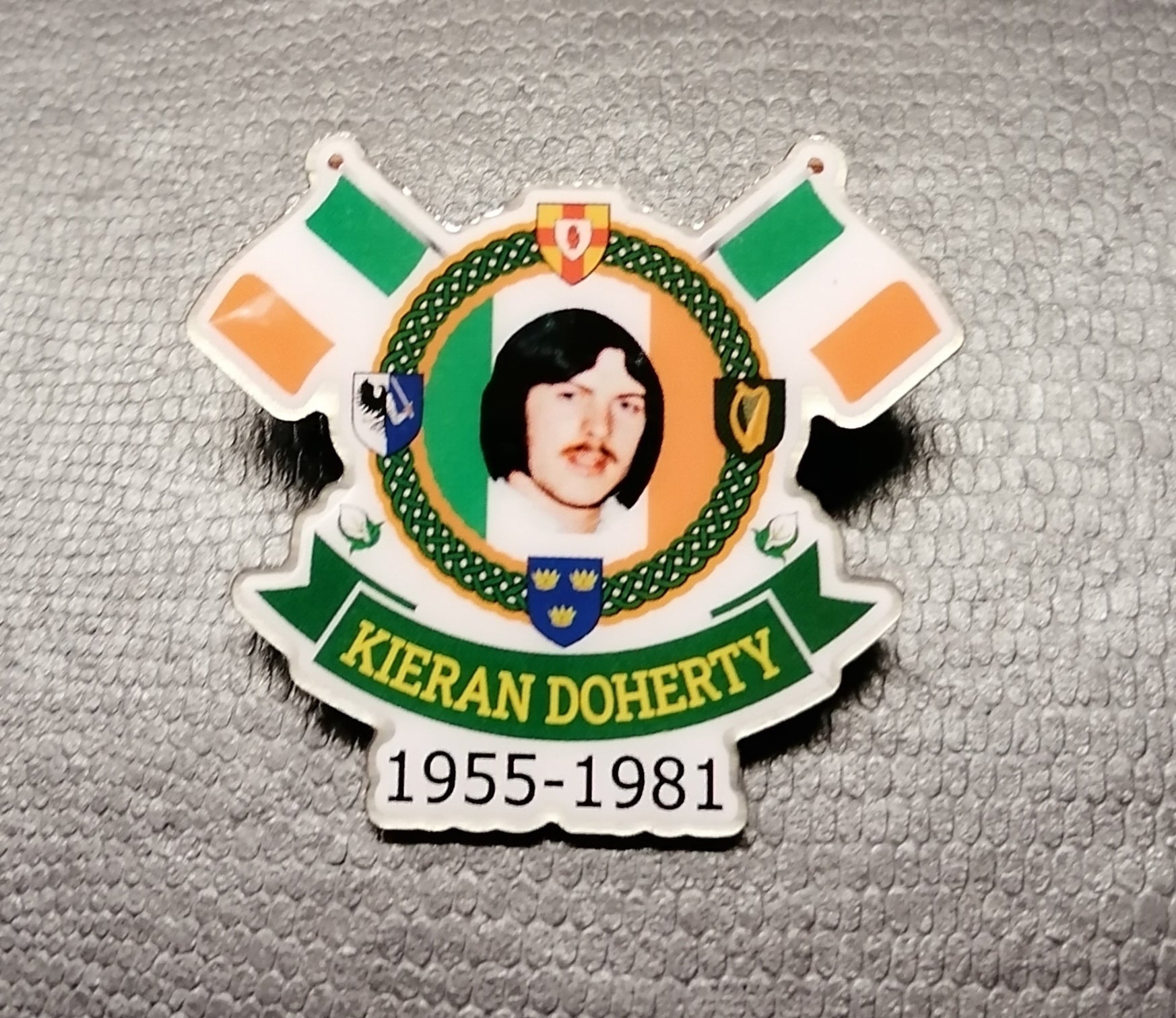 kieran doherty irish republican pin badge