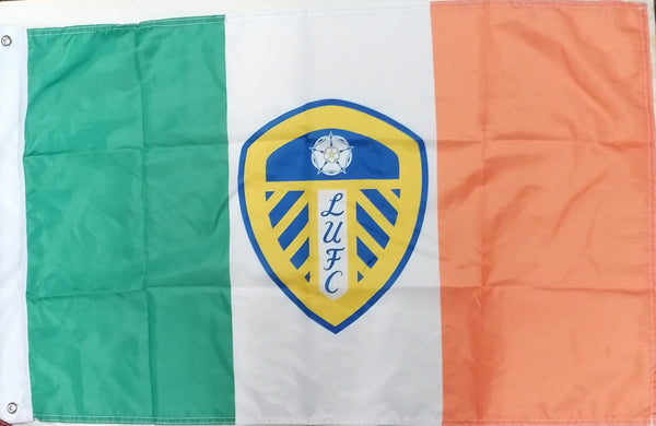 Leeds United Irish Football Flag. – Price Busters Ballina