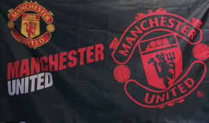 Manchester United flags