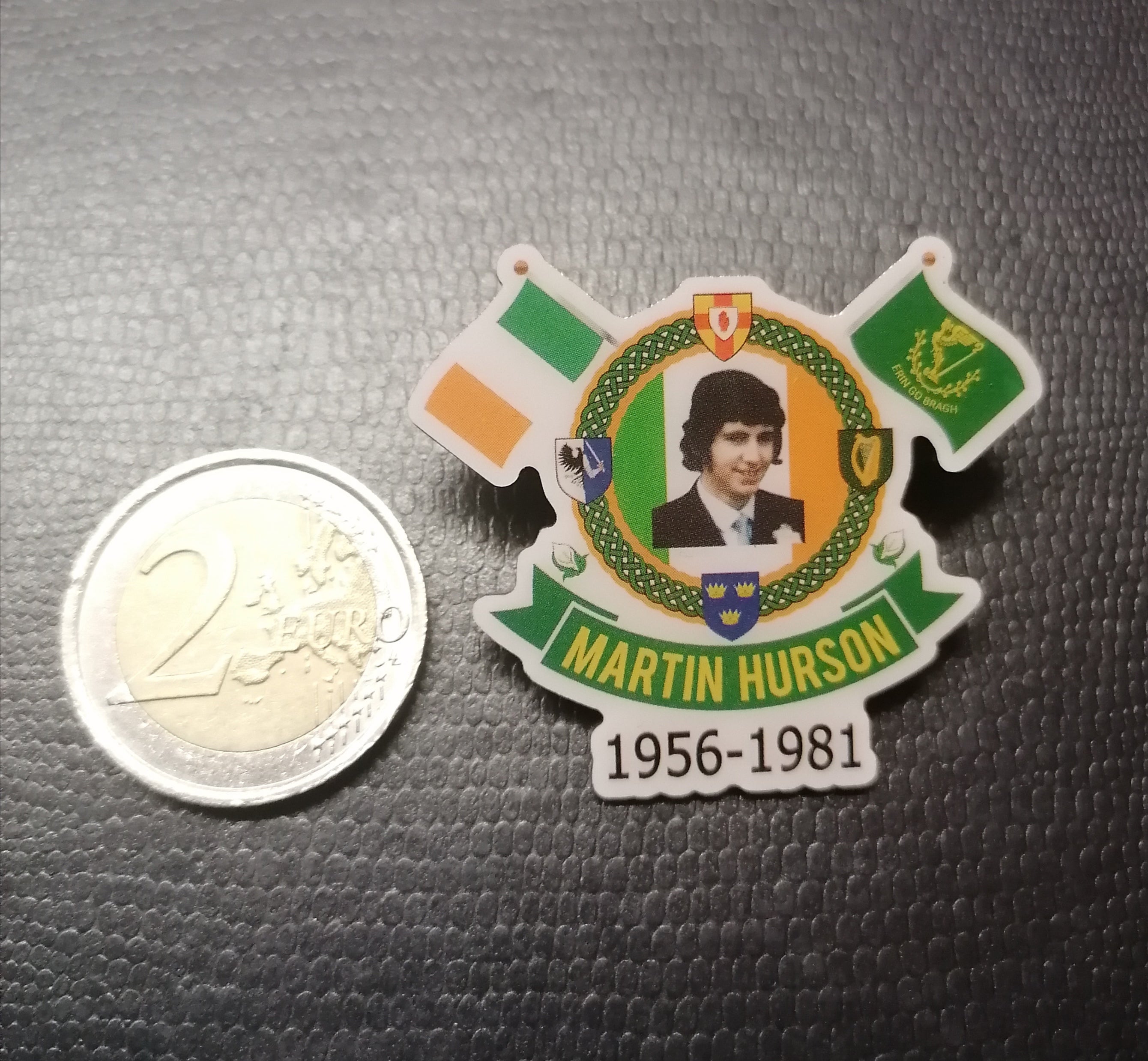 Martin hurson huger striker badge