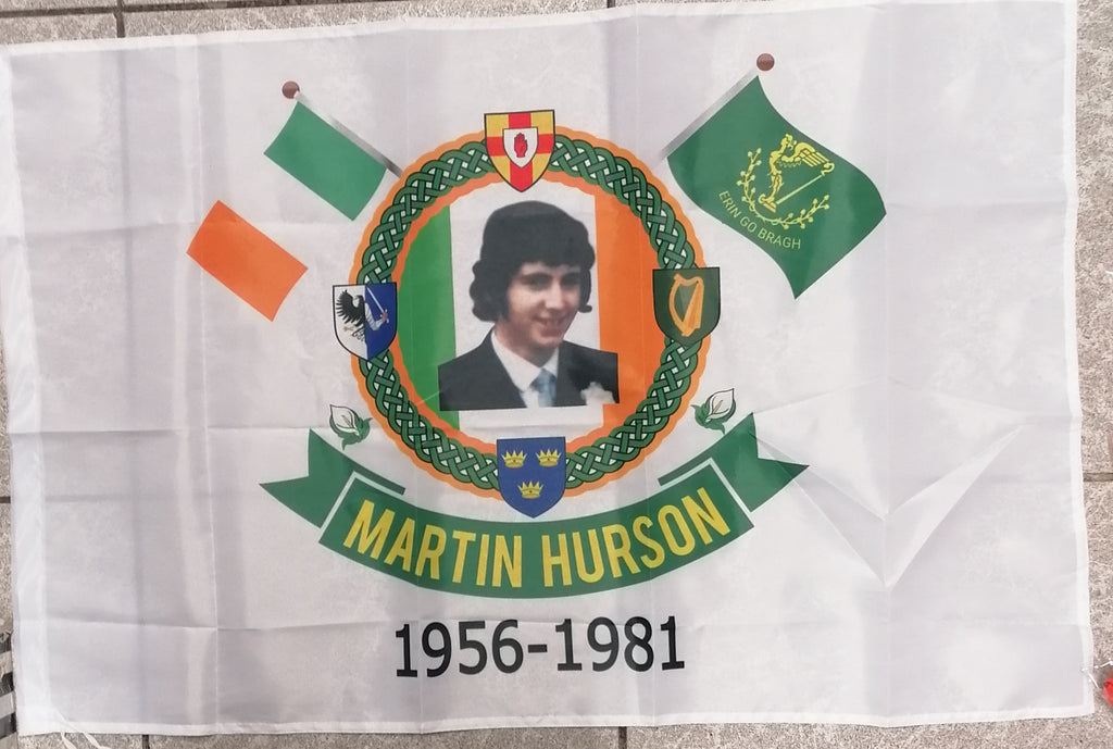 martin hurson irish republican flag