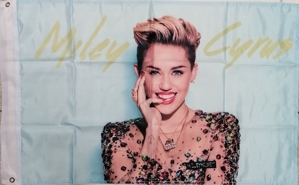 miley cyrus flag