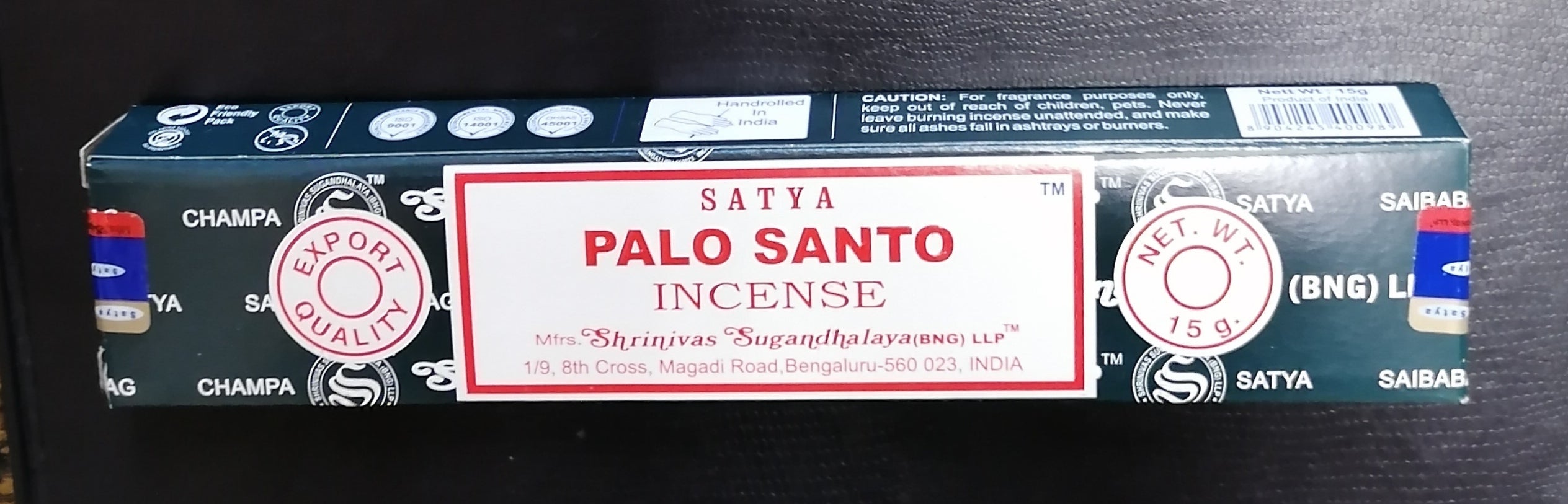 Palo Santo incense sticks pack of (3 packs €5)