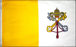 Vatican city papal flag