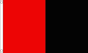 red and black flag