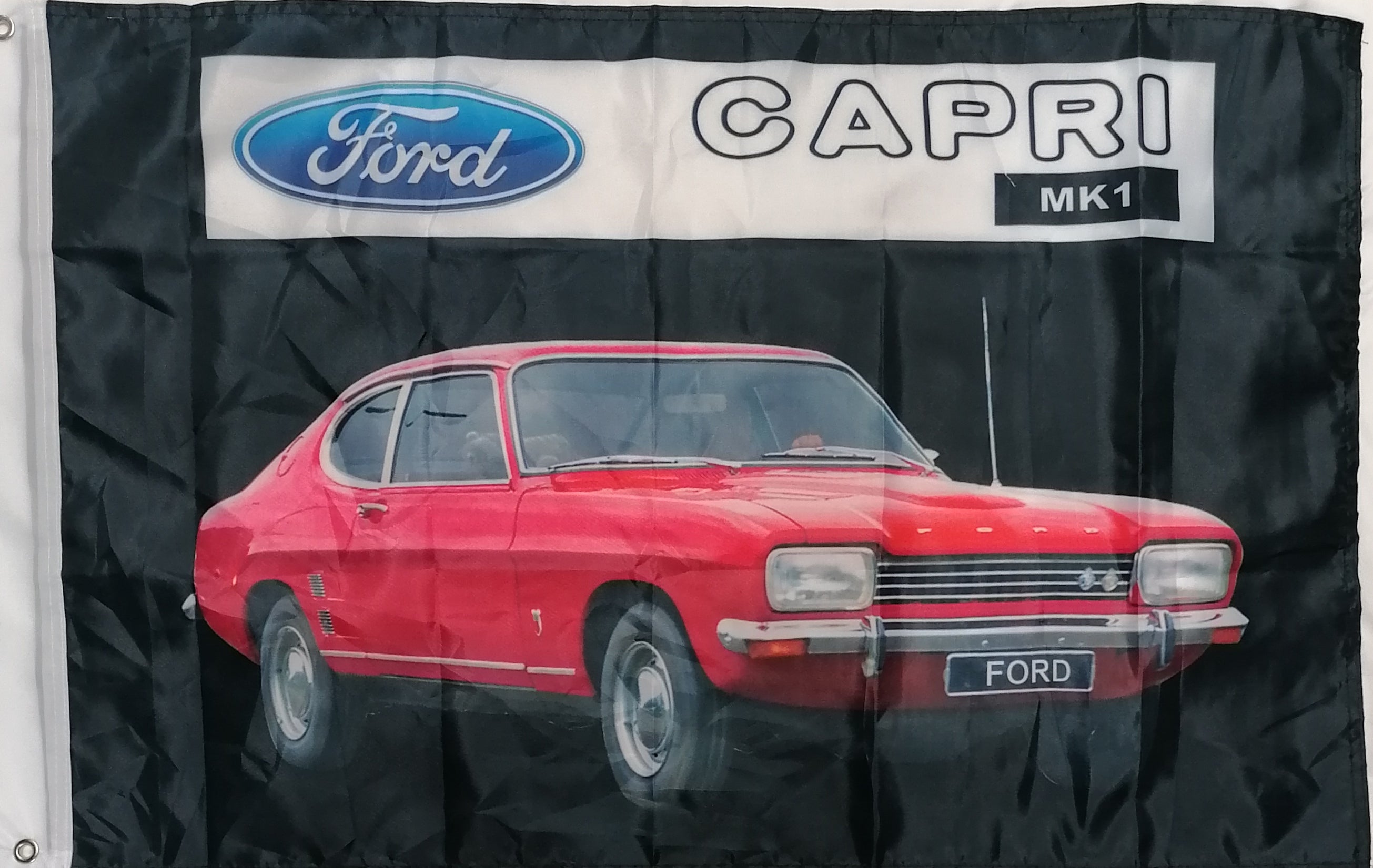 red ford capri mk 1 flag