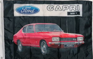 red ford capri mk 1 flag