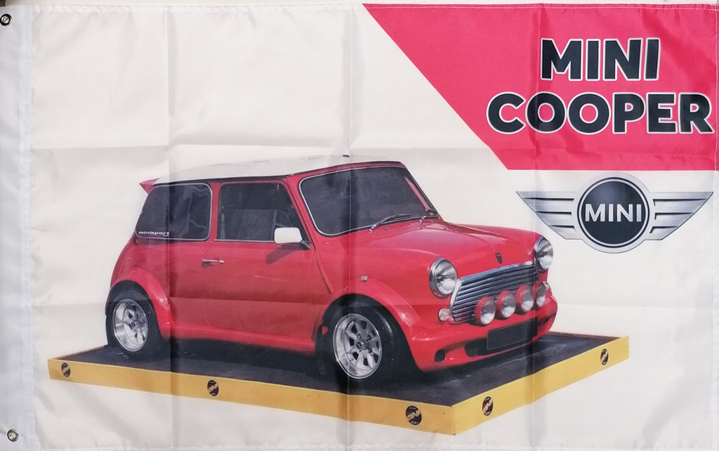 Red mini cooper