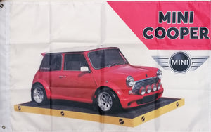 Red mini cooper