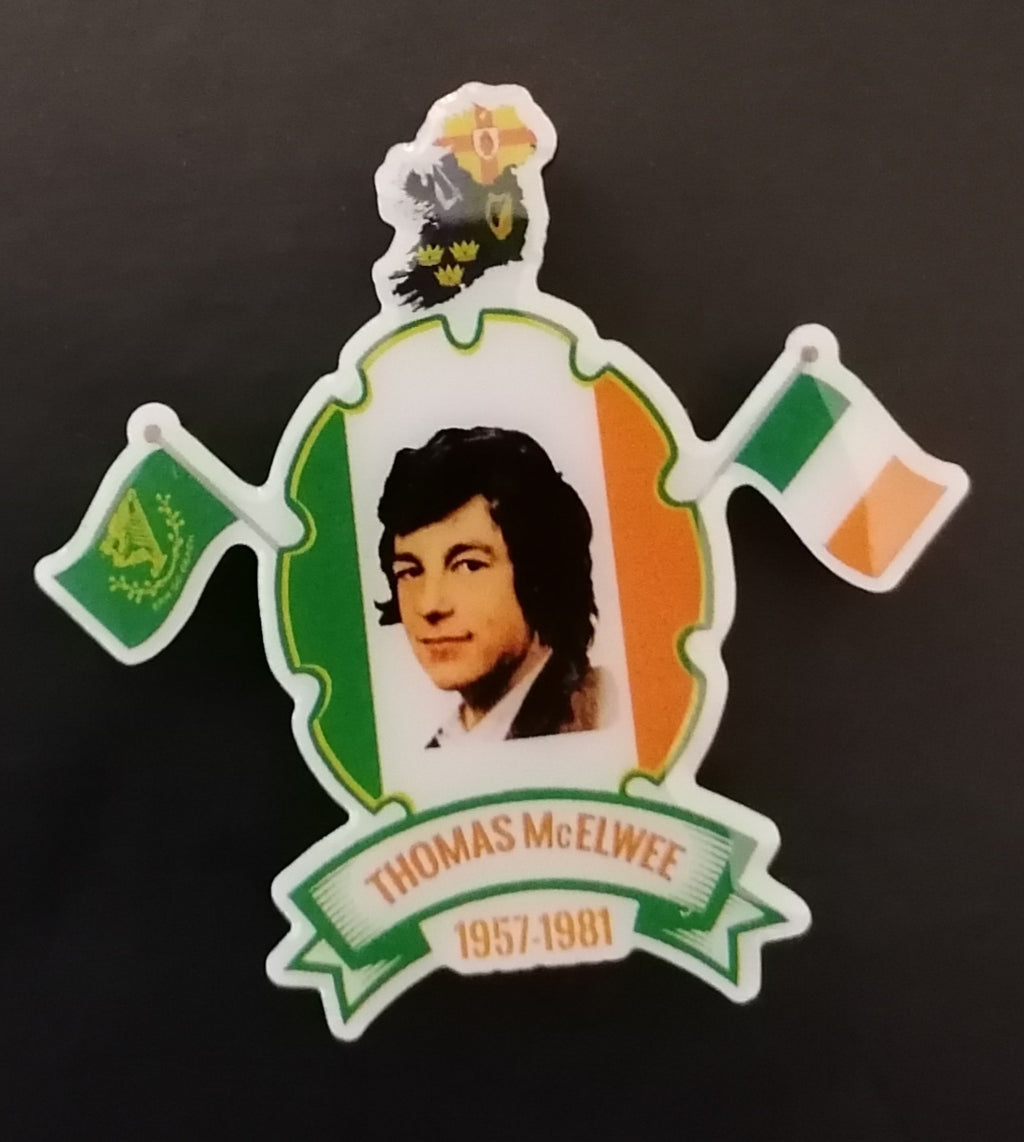 thomas McElwee pin badge