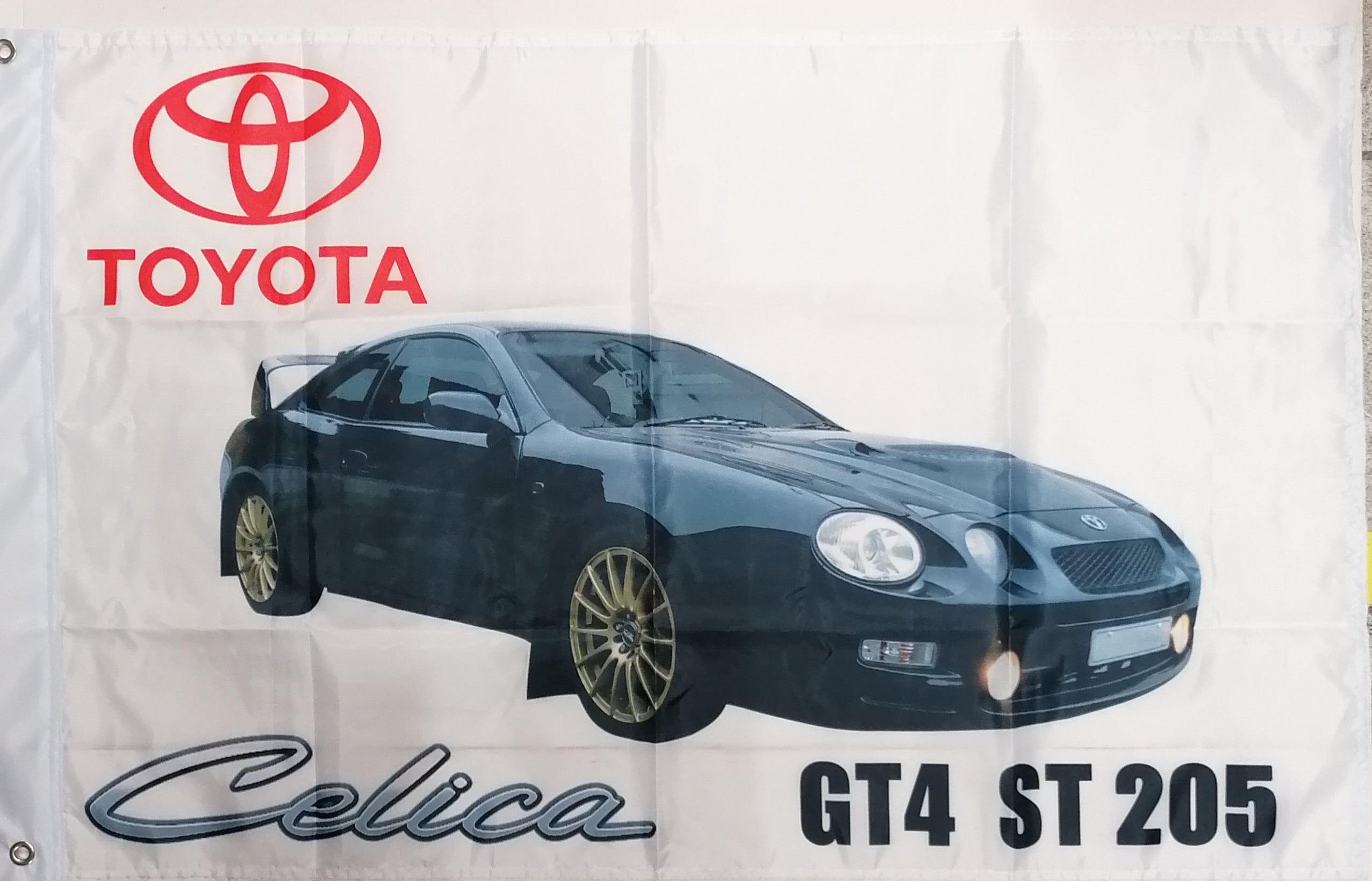 toyota celica black flag