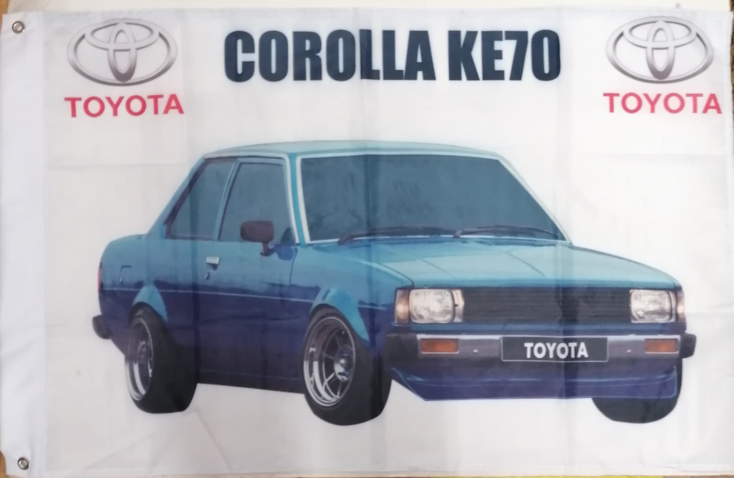 toyo corolla ke70 flag