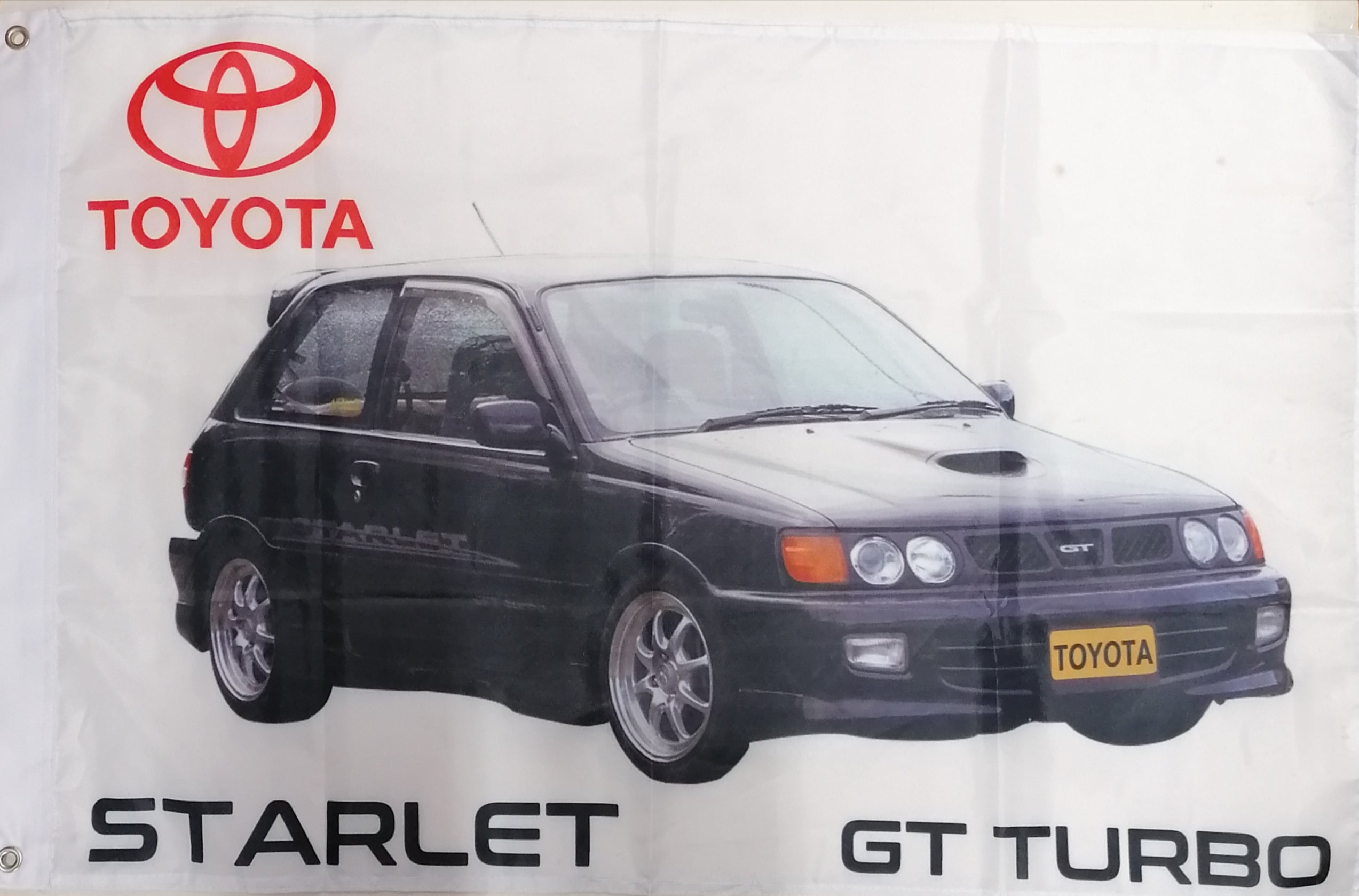 toyota starlet GT turbo black