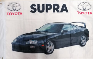 black toyota supra