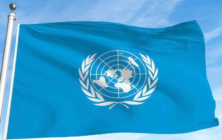 United Nations flag