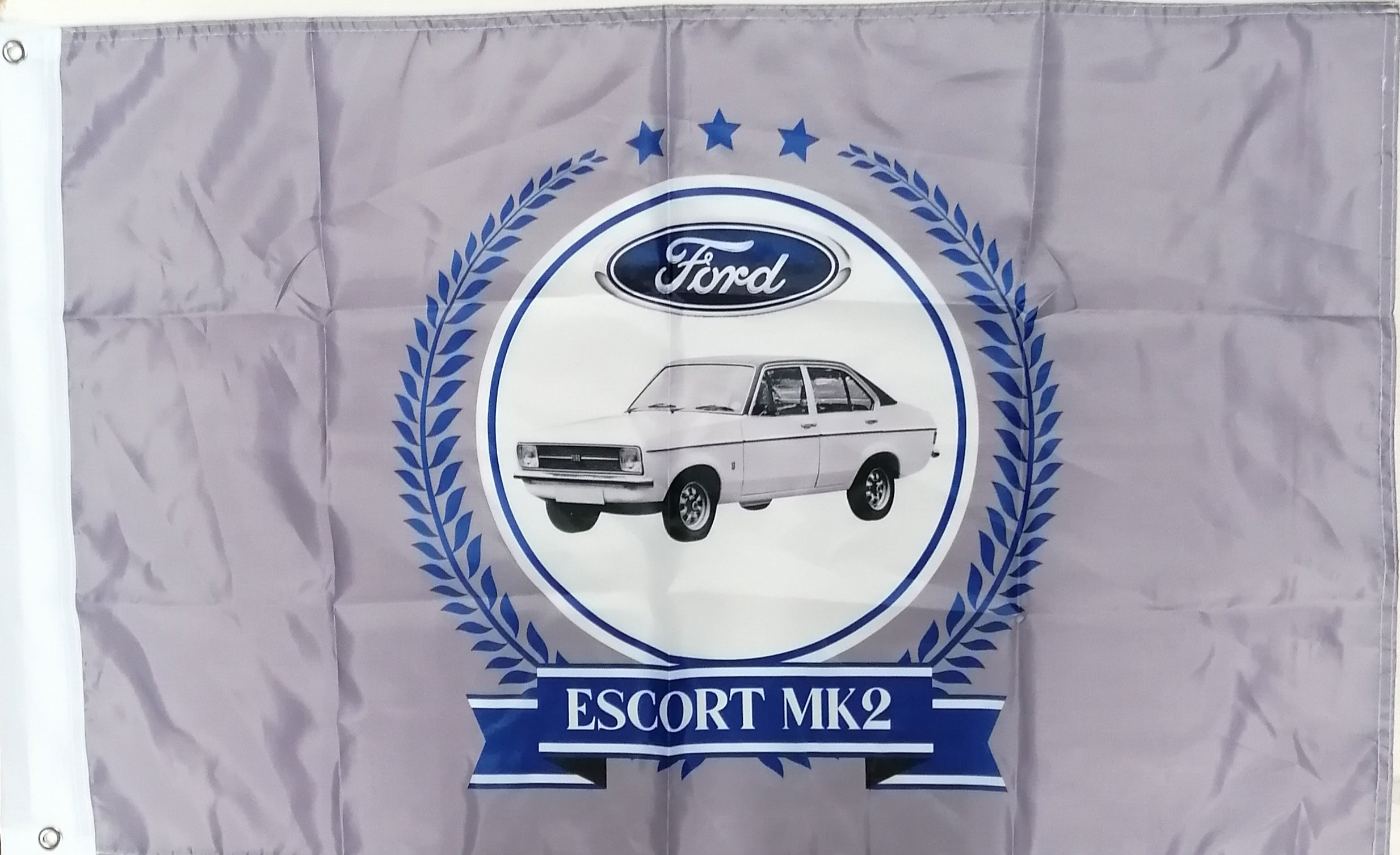 ford escort mk2 white flag