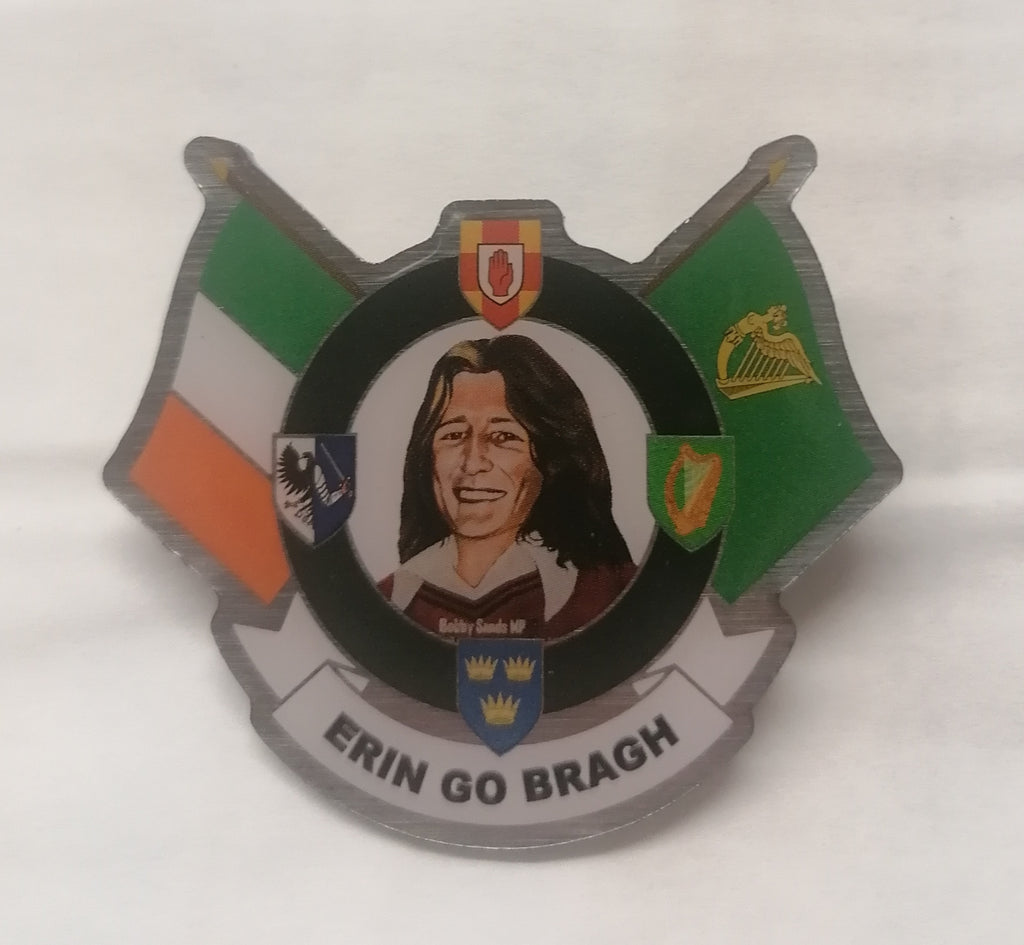 bobby sands pin badge