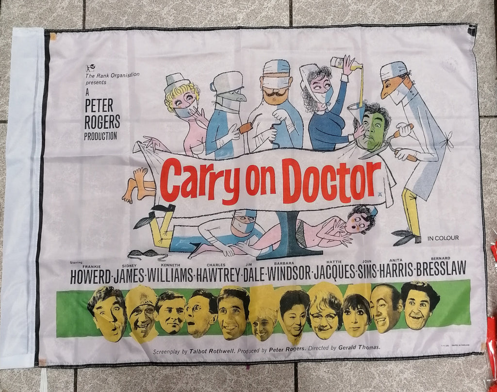 carry on doctor film flag