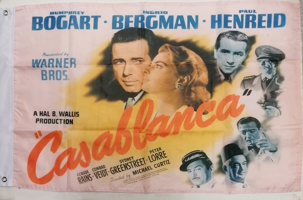 Casablanca movie flag