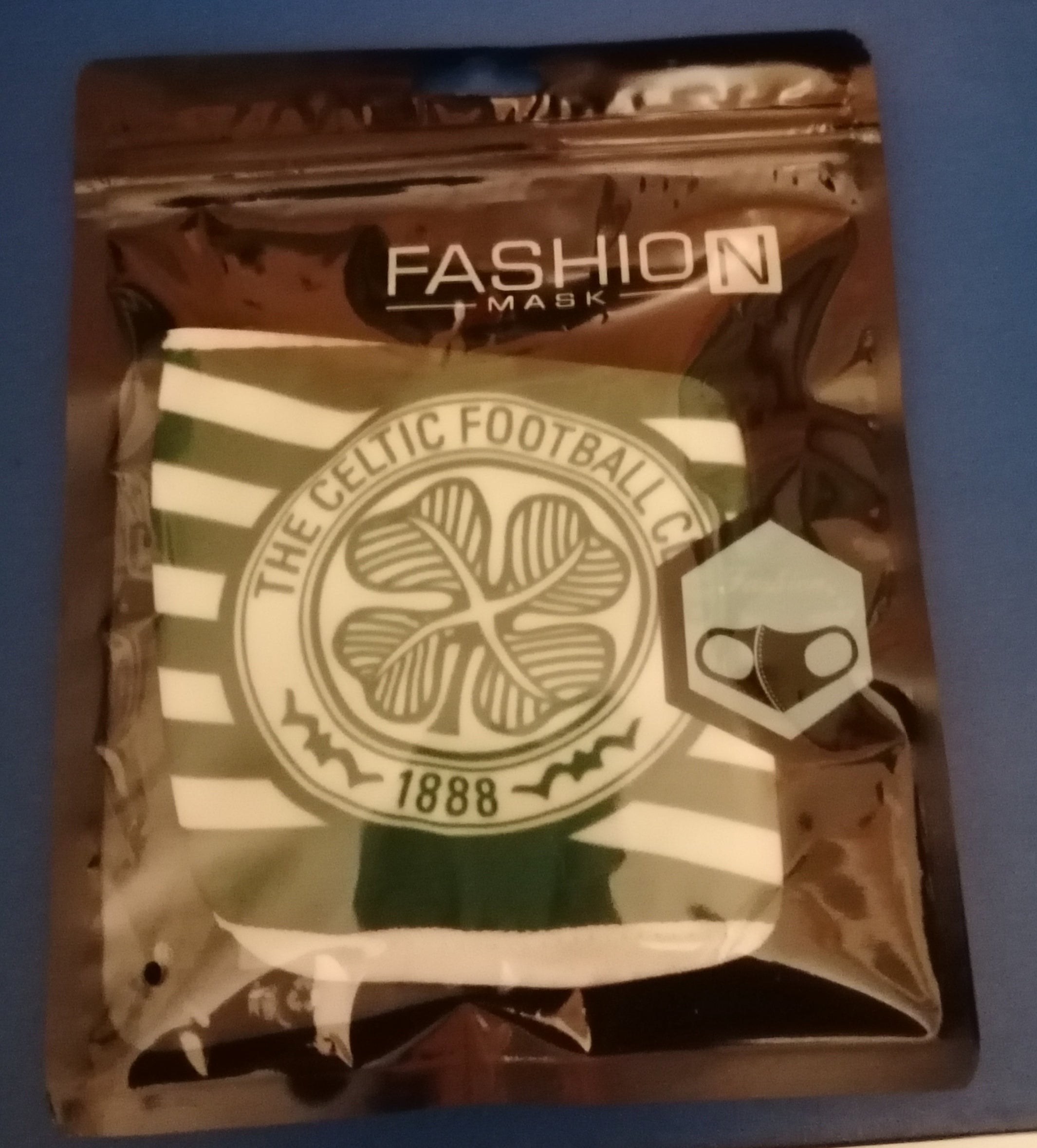 Glasgow Celtic face mask