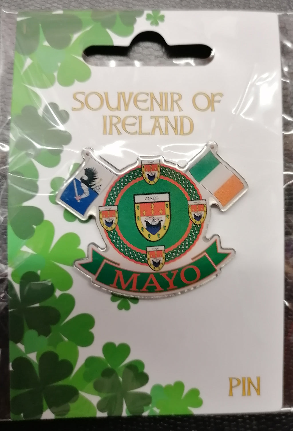 Mayo irish pin badge