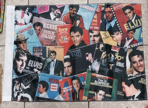 elvis presley album flag