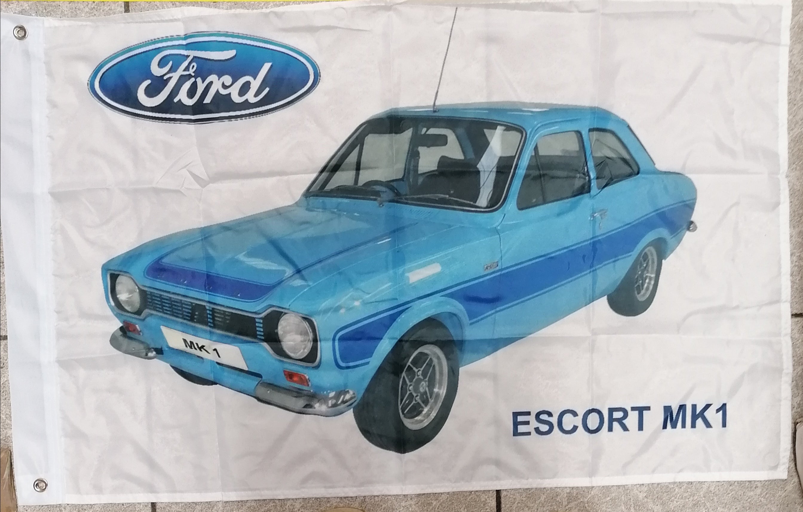 ford escort mk1 flag