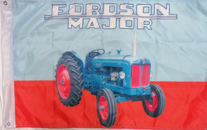 Fordson Major tractor flags