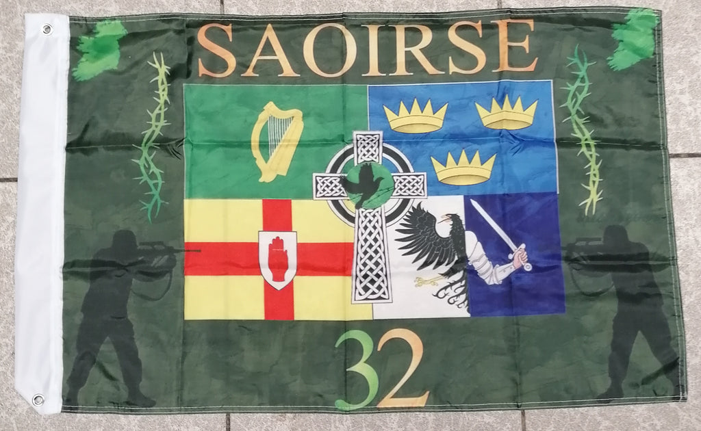 irish flag saoirse 32