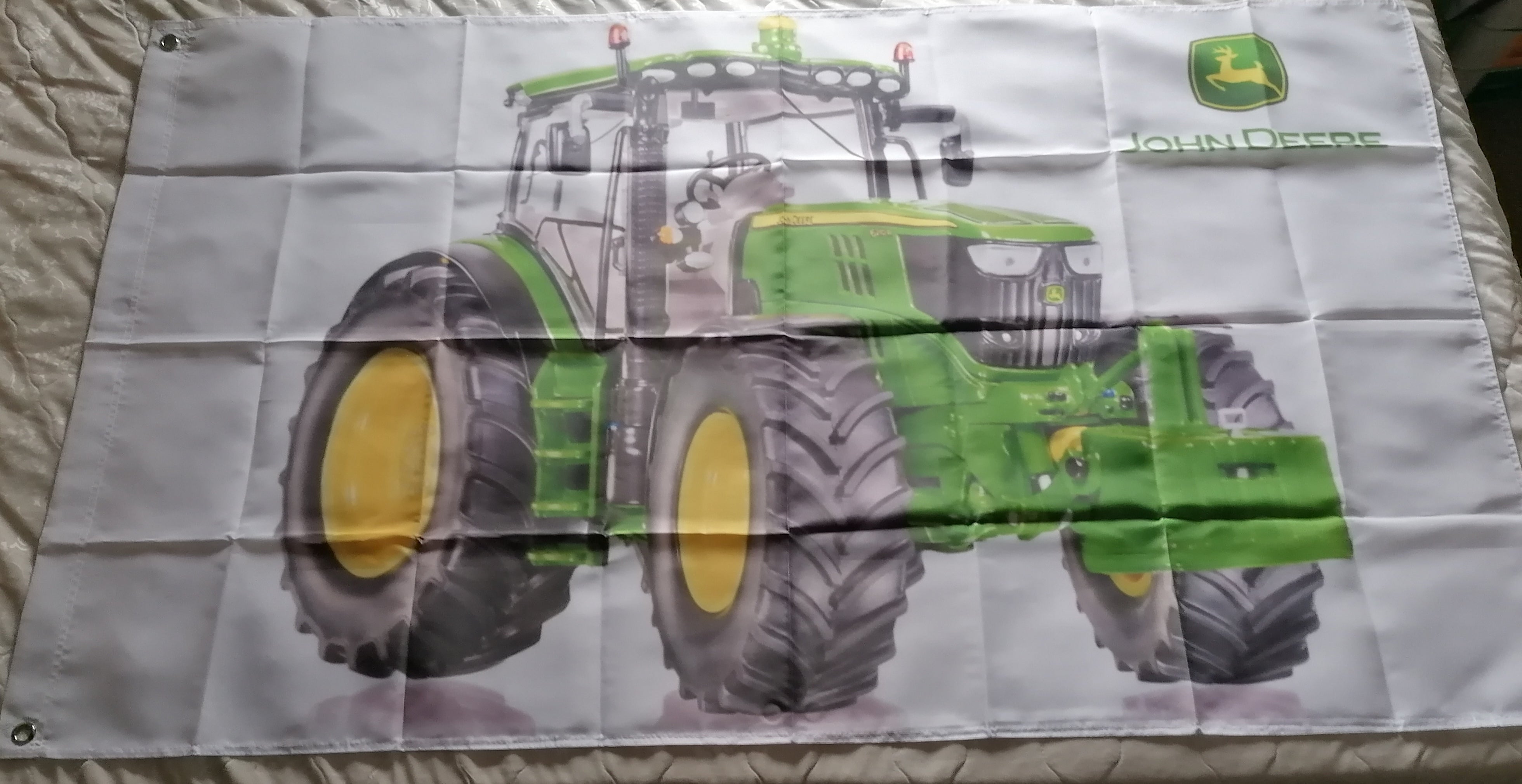 john deere tractor flag