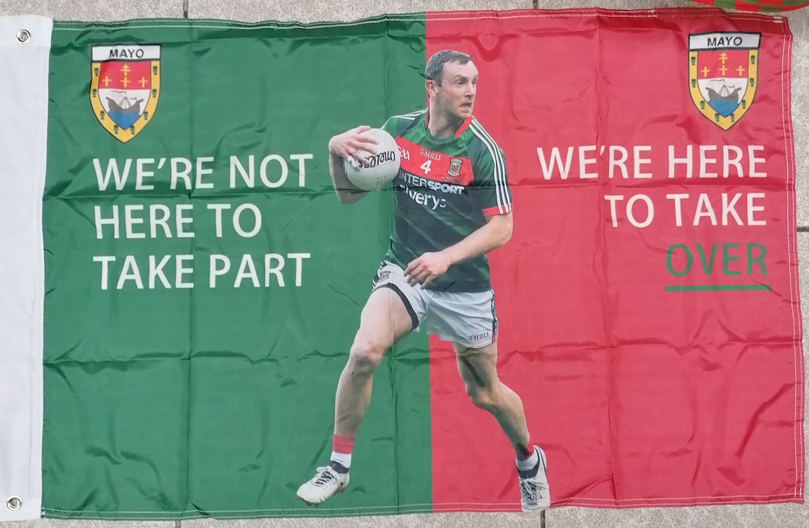 keith higgins mayo flag