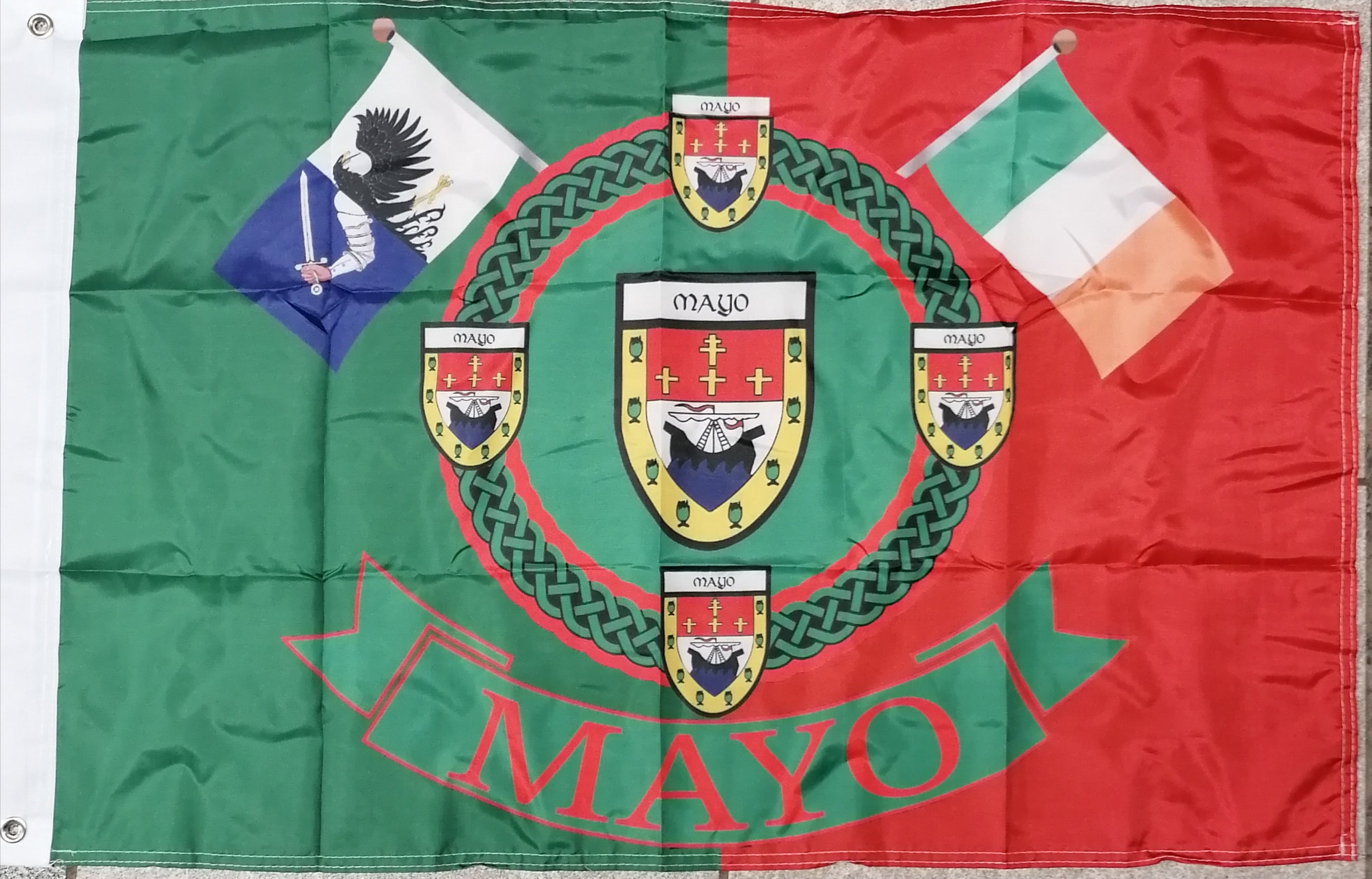 Mayo Connacht Ireland flag. – Price Busters Ballina