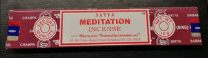 Meditation Incense (3 packs for €5 ).