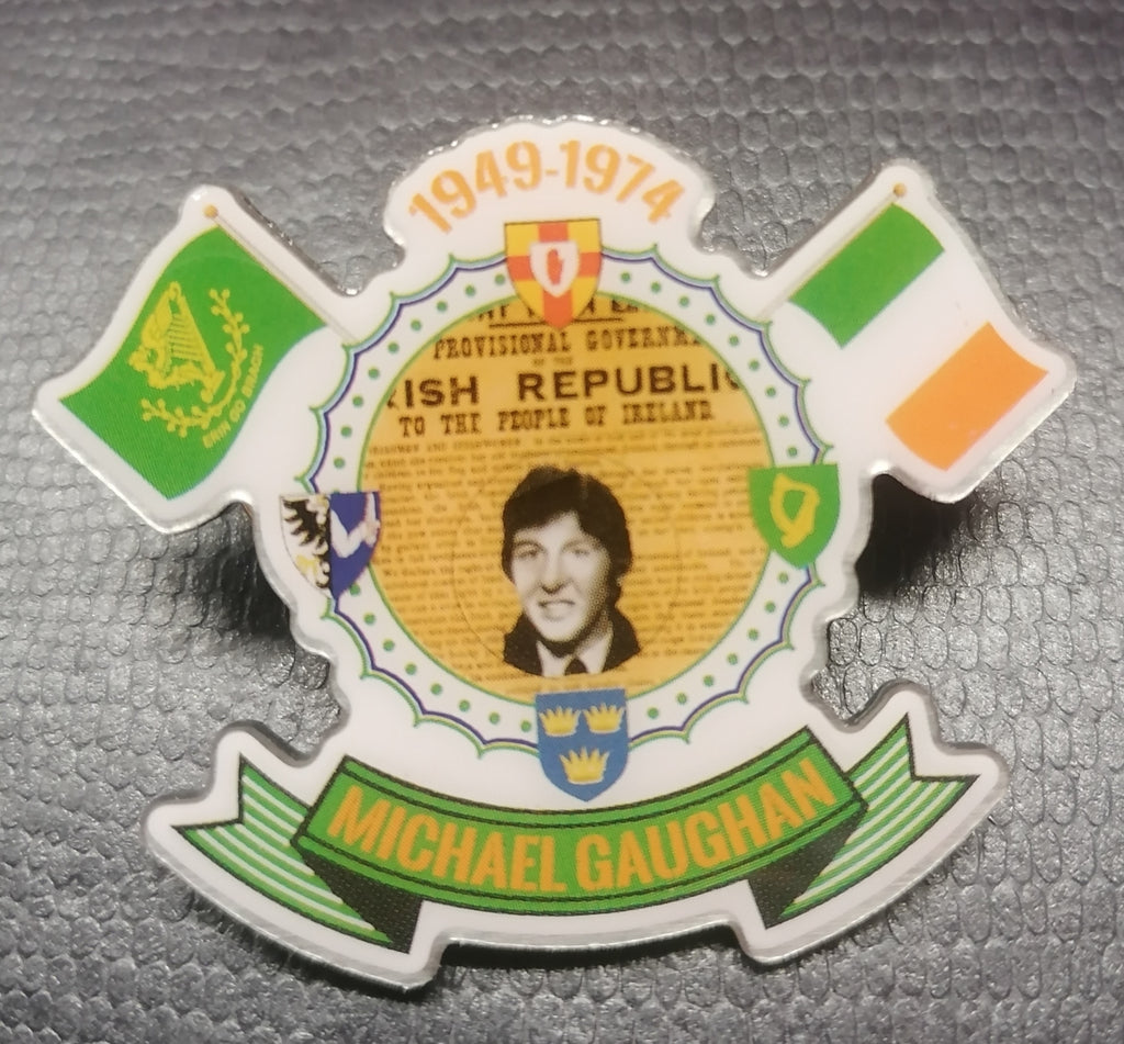 michael gaughan pin badge