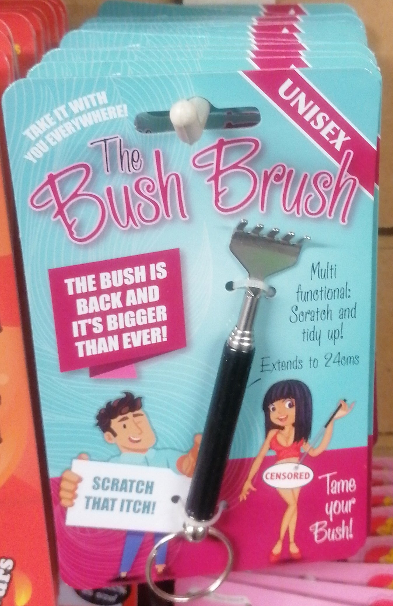 Novelty Bush Brush.