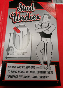 Novelty Stud Undies.