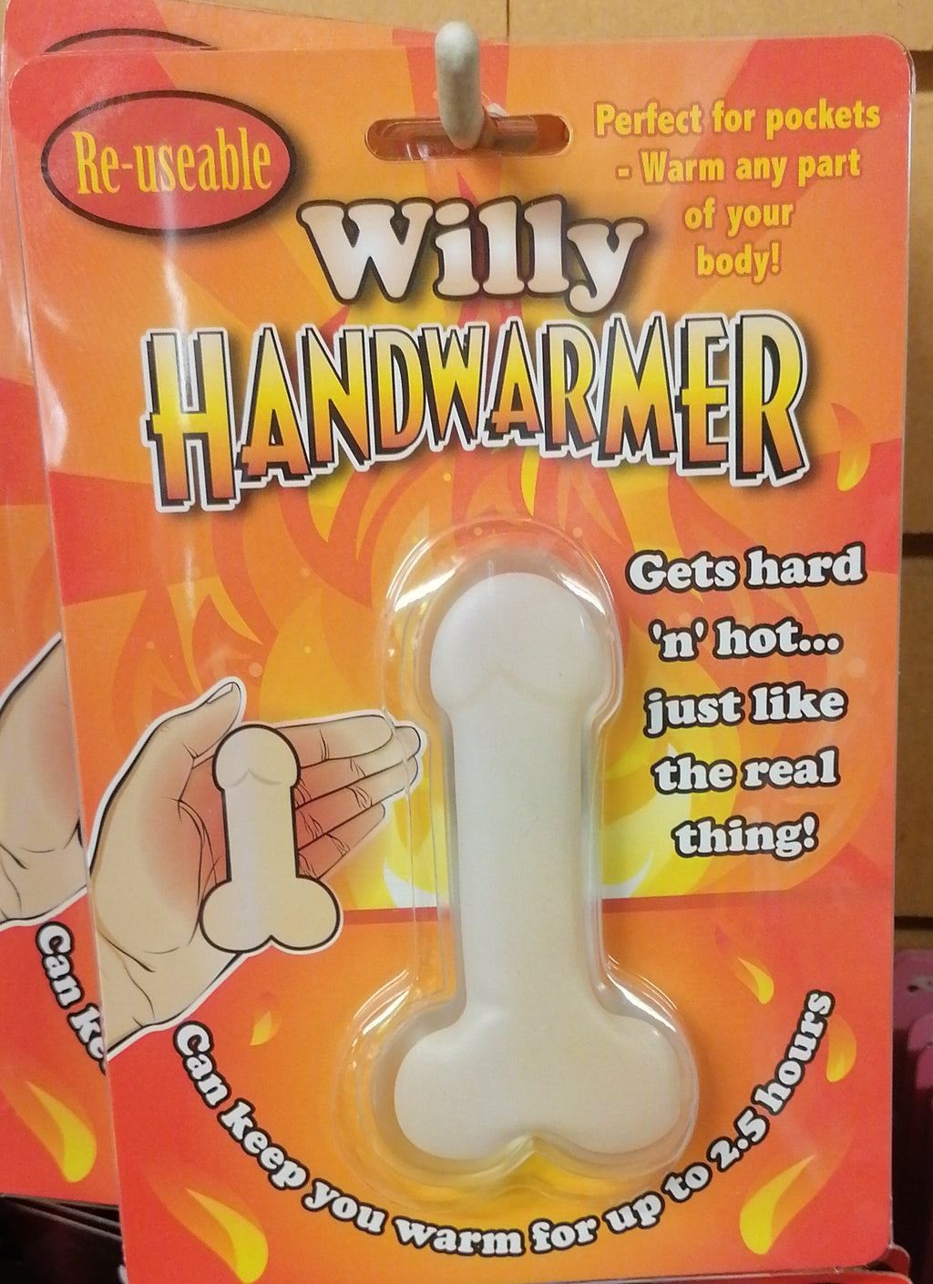 novelty willy hand warner