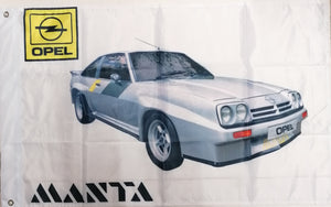 opel manta silver