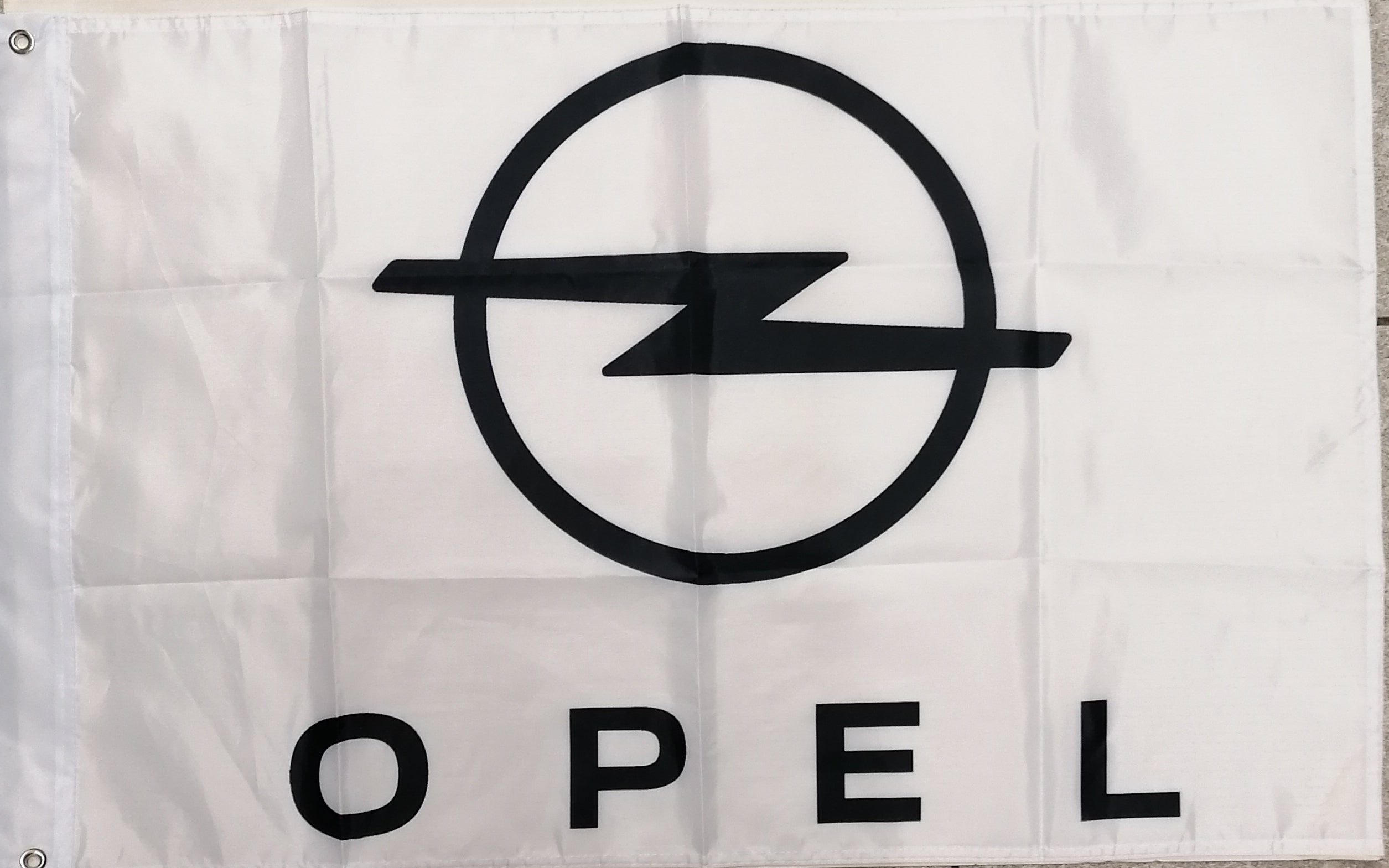 Opel badge flag